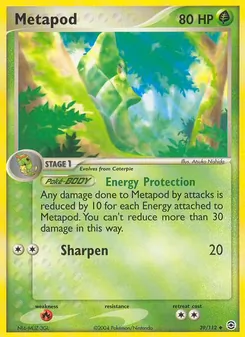 Metapod (EX FireRed & LeafGreen #39/112)