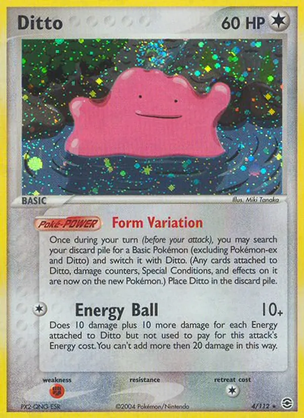 Ditto (EX FireRed & LeafGreen #4/112)