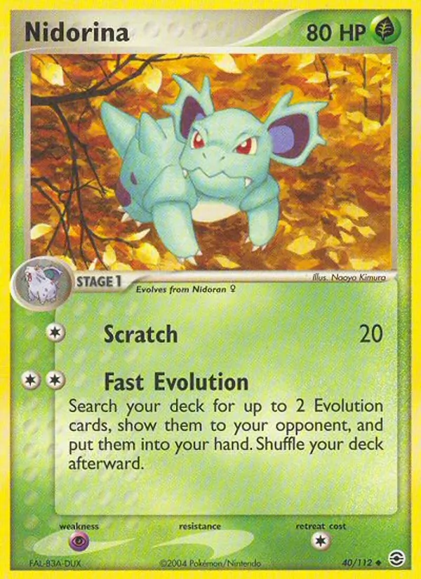 Nidorina (EX FireRed & LeafGreen #40/112)