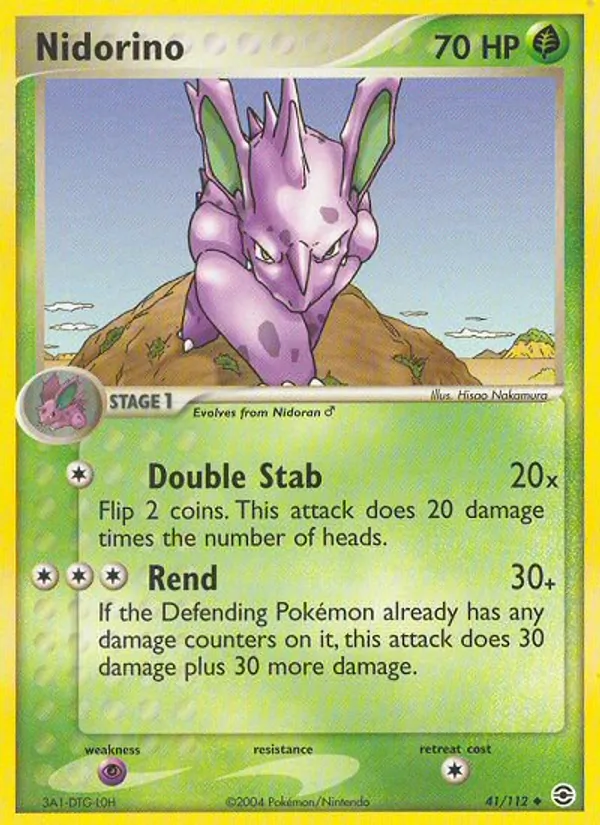 Nidorino (EX FireRed & LeafGreen #41/112)