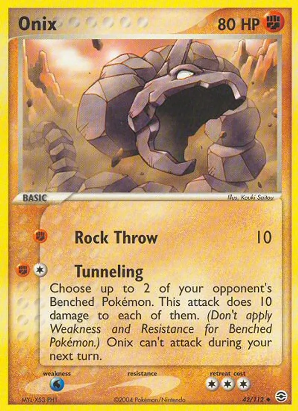 Onix (EX FireRed & LeafGreen #42/112)