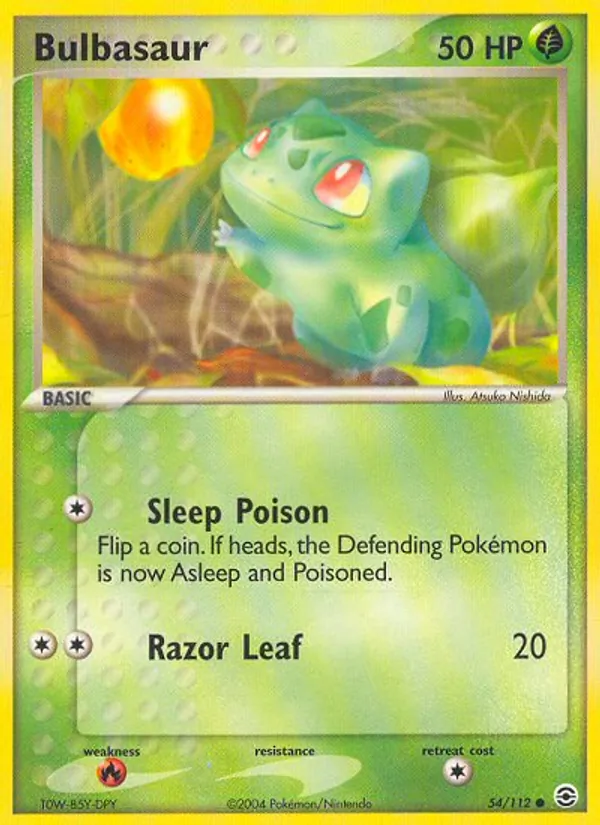 Bulbasaur (EX FireRed & LeafGreen #54/112)