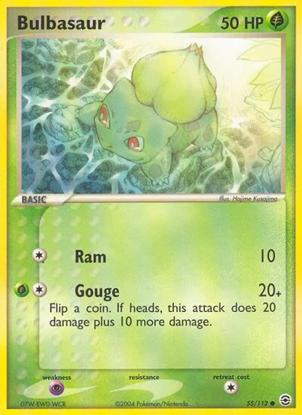 Bulbasaur (EX FireRed & LeafGreen #55/112)