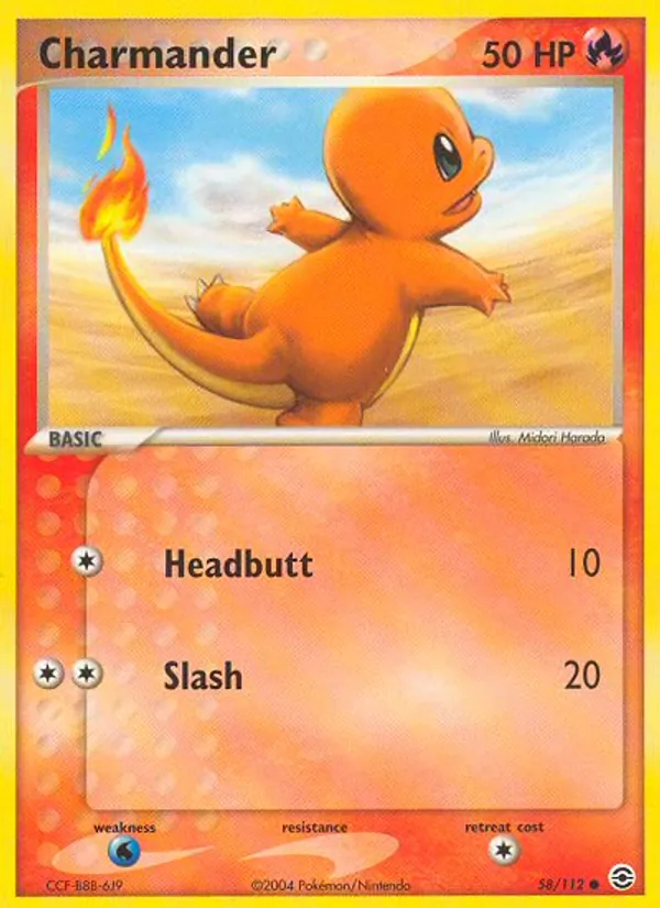 Charmander (EX FireRed & LeafGreen #58/112)