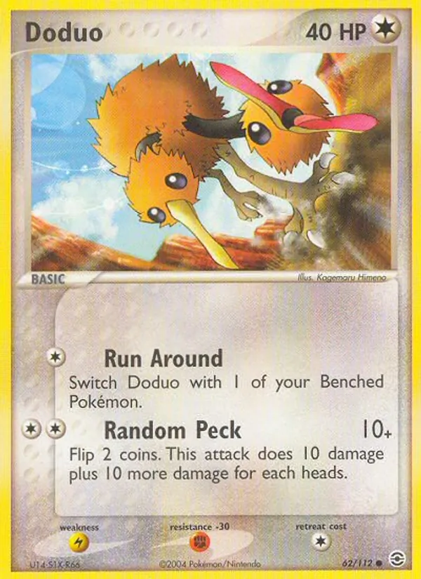 Doduo (EX FireRed & LeafGreen #62/112)