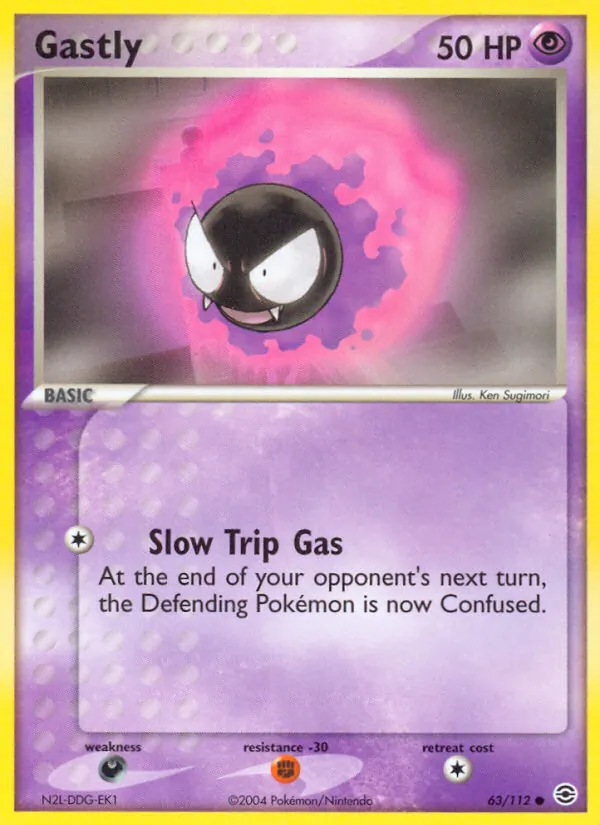 Gastly (EX FireRed & LeafGreen #63/112)