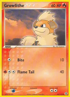 Growlithe (EX FireRed & LeafGreen #64/112)