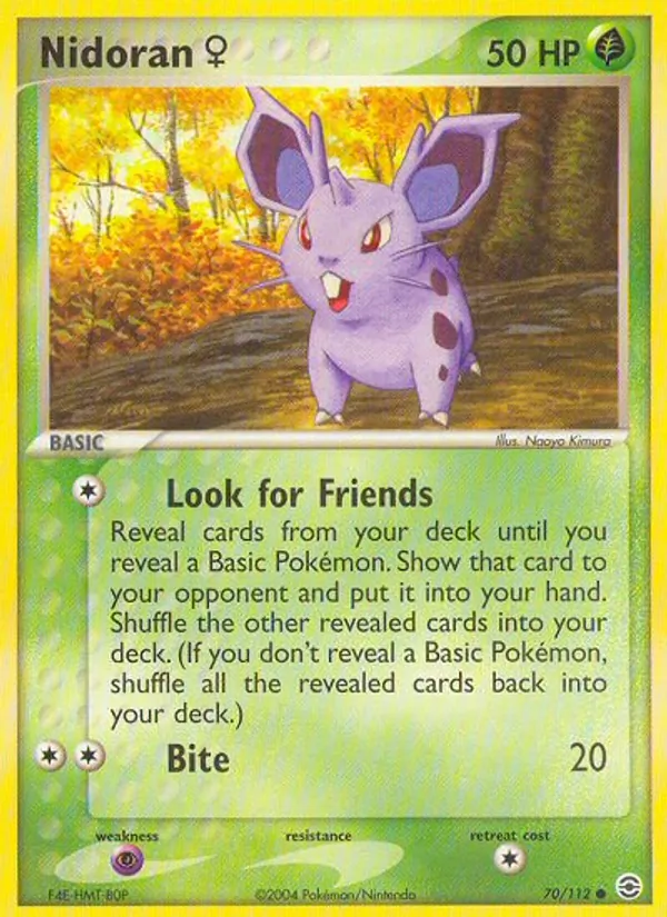Nidoran♀ (EX FireRed & LeafGreen #70/112)