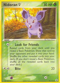 Nidoran♀ (EX FireRed & LeafGreen #70/112)