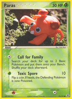 Paras (EX FireRed & LeafGreen #72/112)