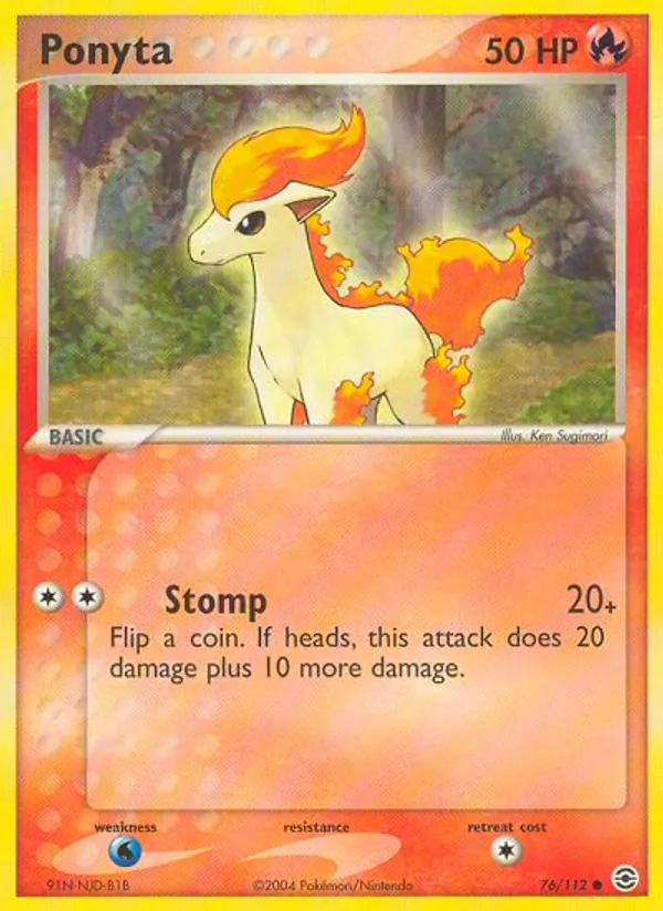 Ponyta (EX FireRed & LeafGreen #76/112)