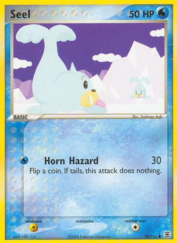 Seel (EX FireRed & LeafGreen #78/112)