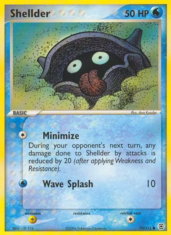 Shellder (EX FireRed & LeafGreen #79/112)