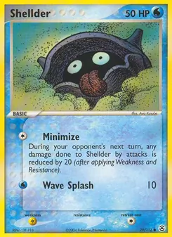 Shellder (EX FireRed & LeafGreen #79/112)