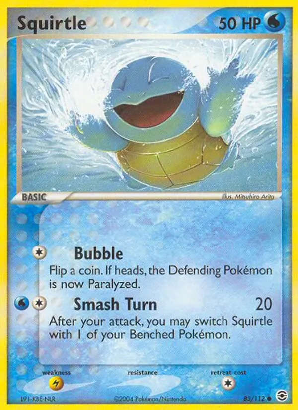 Squirtle (EX FireRed & LeafGreen #83/112)