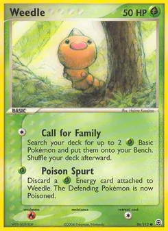 Weedle (EX FireRed & LeafGreen #86/112)