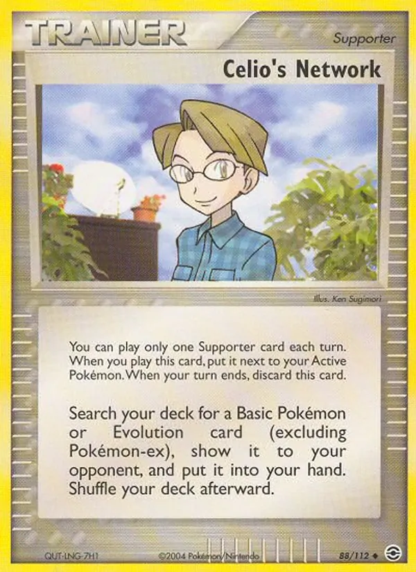 Celio's Network (EX FireRed & LeafGreen #88/112)
