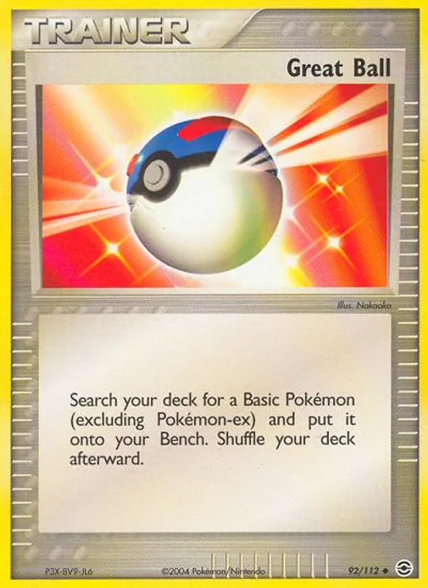 Great Ball (EX FireRed & LeafGreen #92/112)