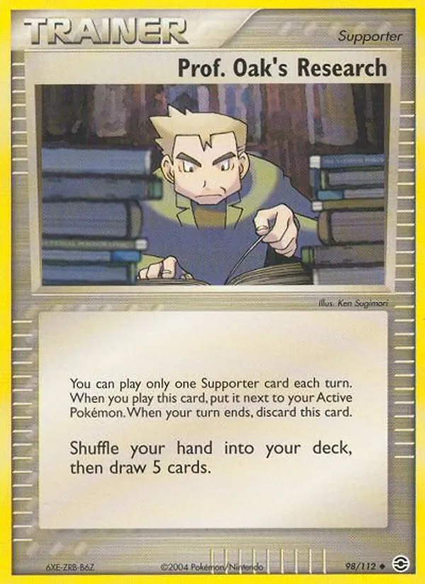 Prof. Oak's Research (EX FireRed & LeafGreen #98/112)