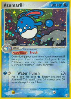Azumarill (EX Team Rocket Returns #1/109)