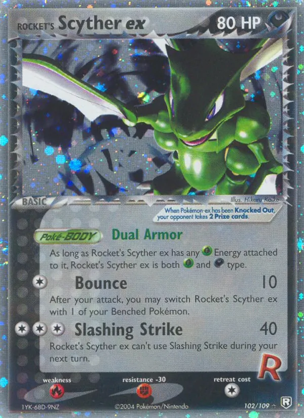 Rocket's Scyther ex (EX Team Rocket Returns #102/109)