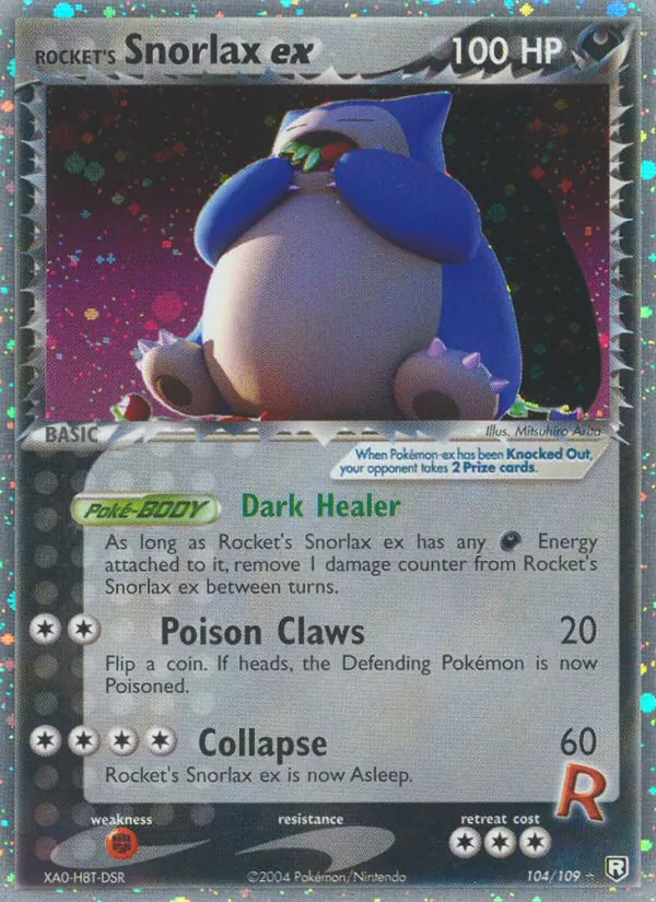 Rocket's Snorlax ex (EX Team Rocket Returns #104/109)