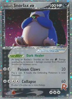 Rocket's Snorlax ex (EX Team Rocket Returns #104/109)