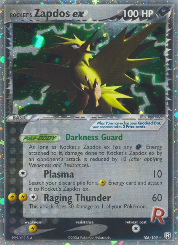 Rocket's Zapdos ex (EX Team Rocket Returns #106/109)