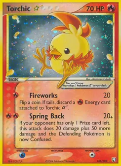 Torchic ☆ (EX Team Rocket Returns #108/109)