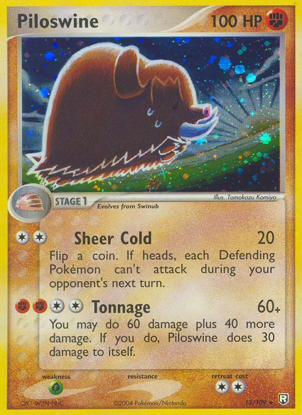 Piloswine (EX Team Rocket Returns #13/109)