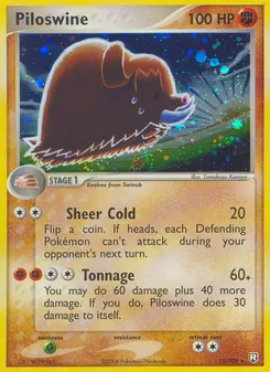 Piloswine (EX Team Rocket Returns #13/109)