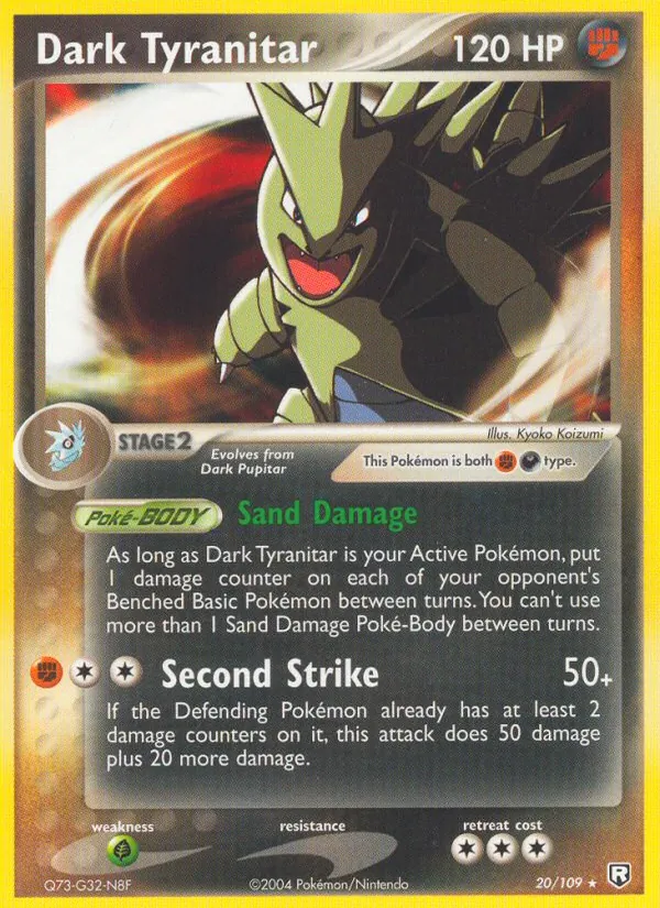 Dark Tyranitar (EX Team Rocket Returns #20/109)