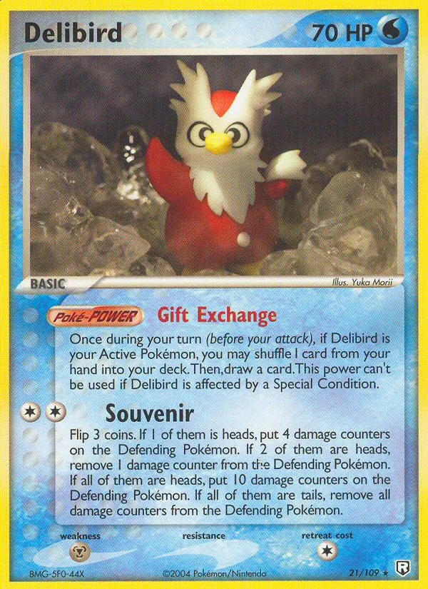 Delibird (EX Team Rocket Returns #21/109)