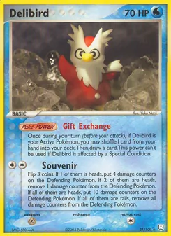 Delibird (EX Team Rocket Returns #21/109)
