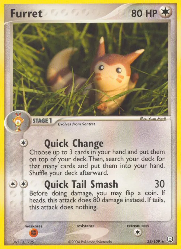 Furret (EX Team Rocket Returns #22/109)