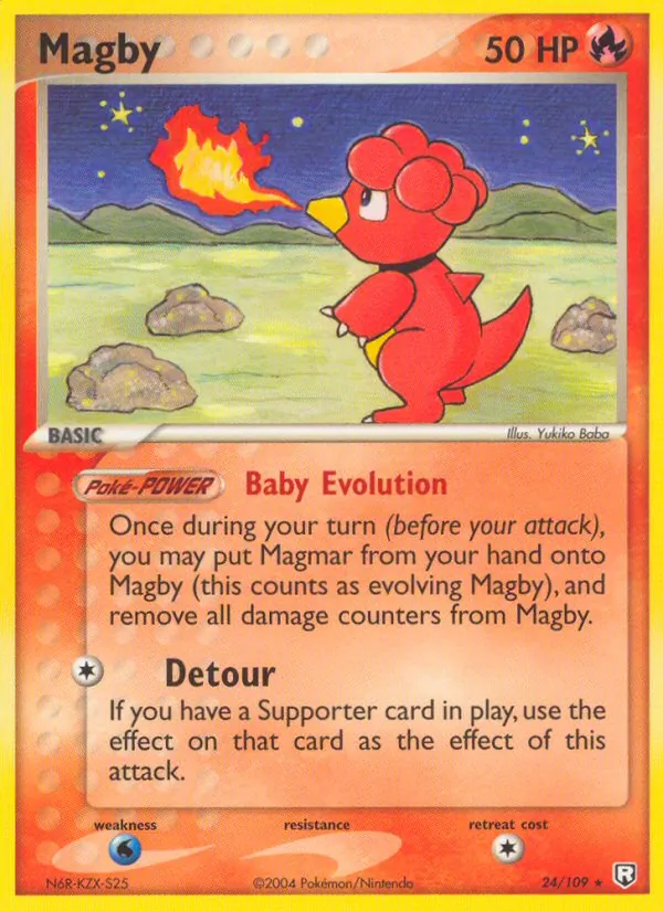 Magby (EX Team Rocket Returns #24/109)
