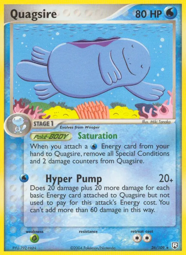 Quagsire (EX Team Rocket Returns #26/109)