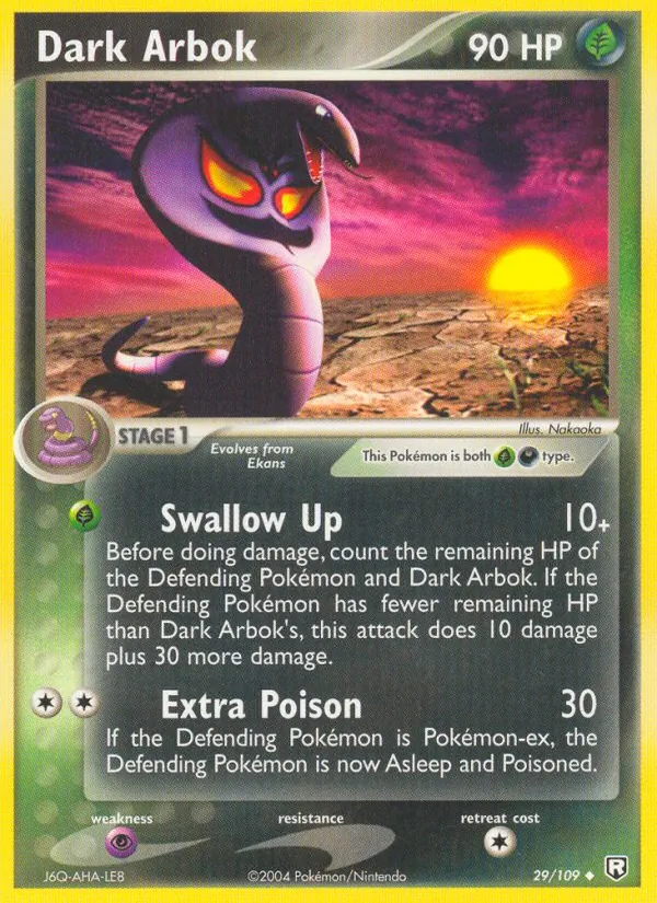 Dark Arbok (EX Team Rocket Returns #29/109)