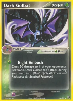 Dark Golbat (EX Team Rocket Returns #34/109)