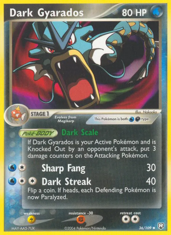 Dark Gyarados (EX Team Rocket Returns #36/109)