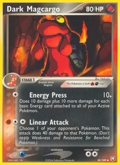 Dark Magcargo (EX Team Rocket Returns #38/109)