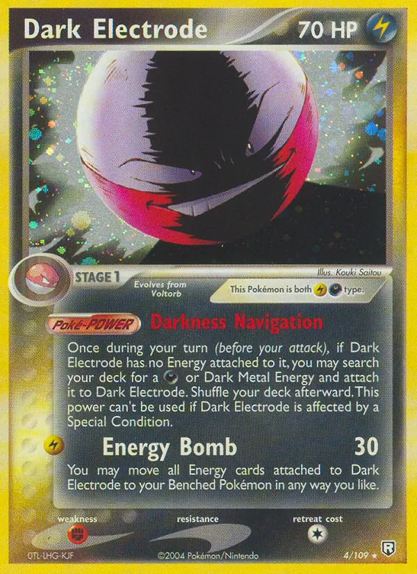 Dark Electrode (EX Team Rocket Returns #4/109)
