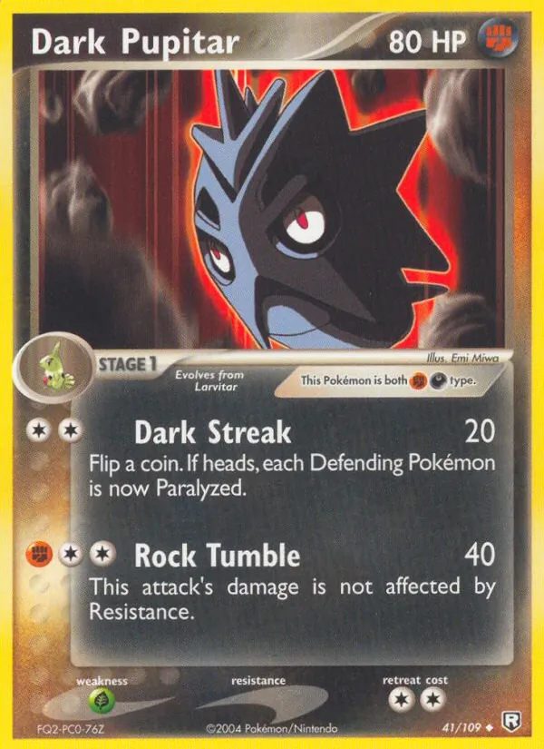 Dark Pupitar (EX Team Rocket Returns #41/109)