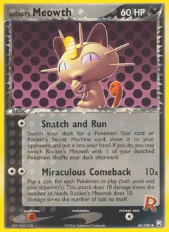 Rocket's Meowth (EX Team Rocket Returns #46/109)