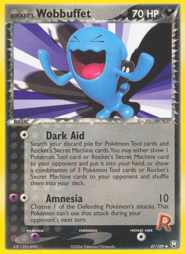 Rocket's Wobbuffet (EX Team Rocket Returns #47/109)