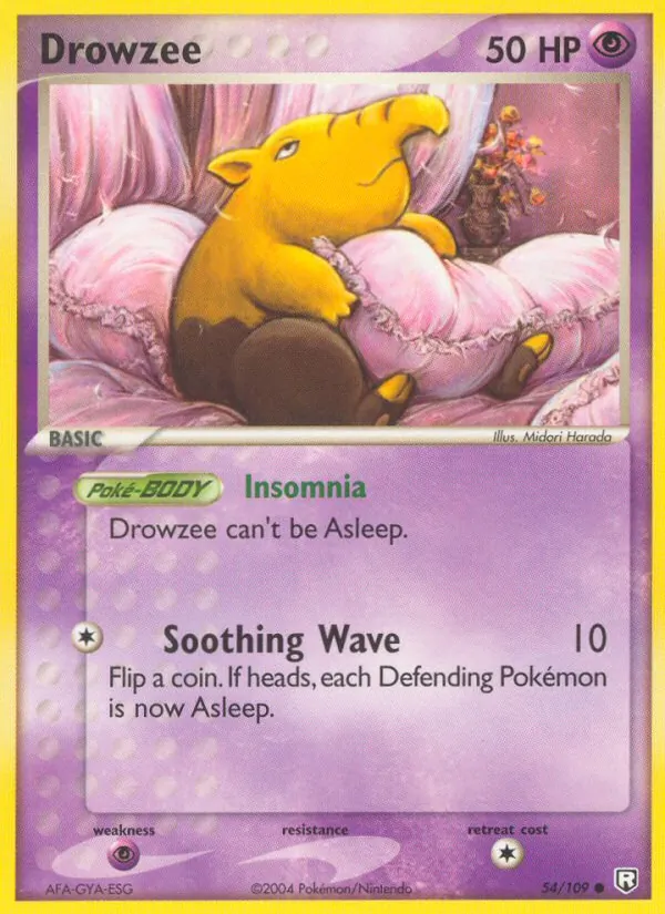 Drowzee (EX Team Rocket Returns #54/109)