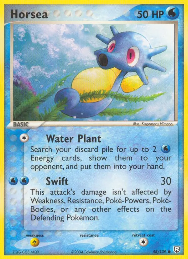 Horsea (EX Team Rocket Returns #58/109)