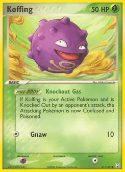 Koffing (EX Team Rocket Returns #61/109)