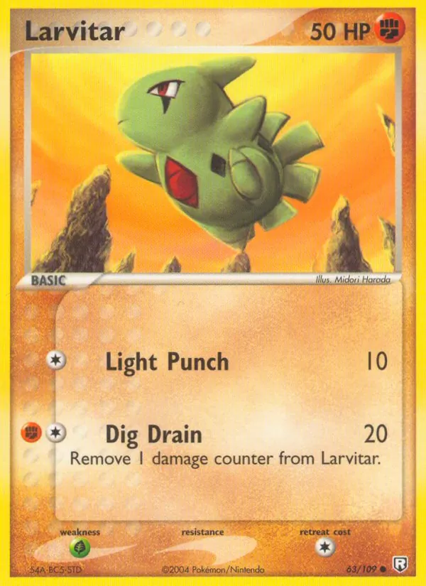 Larvitar (EX Team Rocket Returns #63/109)