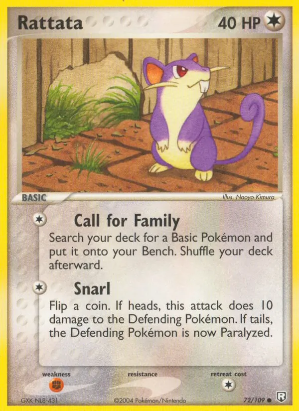 Rattata (EX Team Rocket Returns #72/109)